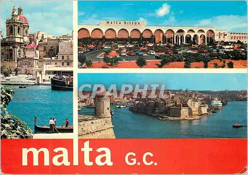 Cartes postales moderne Malta