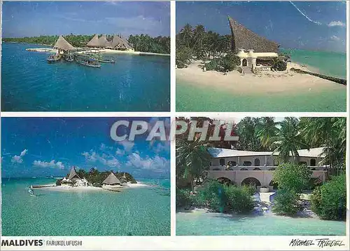Cartes postales moderne Maldives Farukolufushi