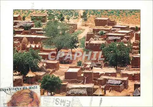 Moderne Karte Couleurs du Mali