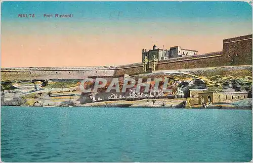 Cartes postales Malta Fort Ricasoil