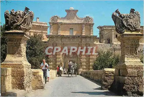 Cartes postales moderne Mdina Gate entrance to Mdina Malta
