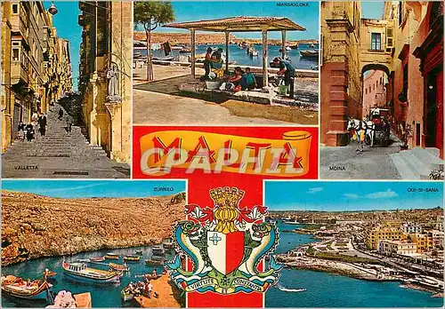 Cartes postales moderne Malta