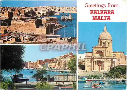 Cartes postales moderne Greetings from Kalkara Malta