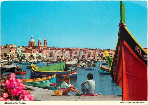 Cartes postales moderne Marsaxlokk Malta