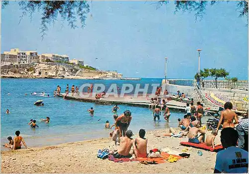 Cartes postales moderne Marsalforn bay a popular seaside resort Malta Tortue