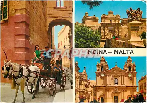 Cartes postales moderne Mdina Malta