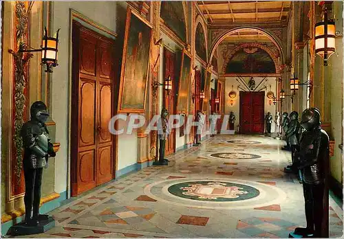 Cartes postales moderne Malta Valletta A corridor at Govenors Palace Militaria