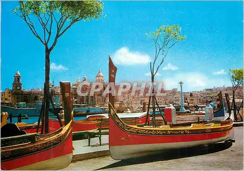 Cartes postales moderne Dghajjes at Senglea