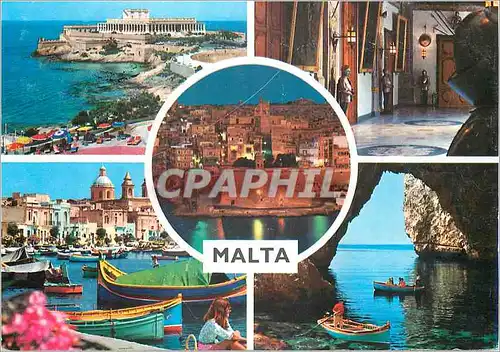 Cartes postales moderne Malta