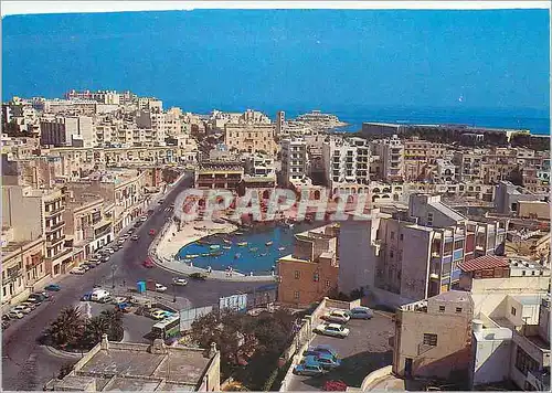 Cartes postales moderne Malta Aerial View of Spinola Bay