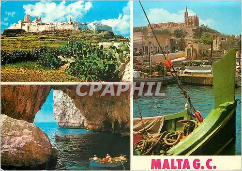 Cartes postales moderne Malta