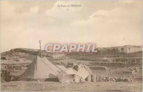 Cartes postales Le Poste de Teroual Militaria