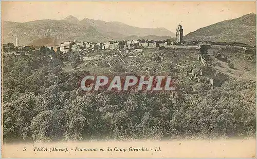 Ansichtskarte AK Taza Maroc Panorama vu du Camp Girardot