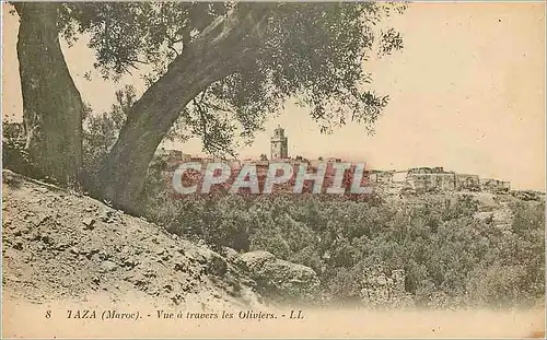 Cartes postales Taza Maroc Vue a travers les