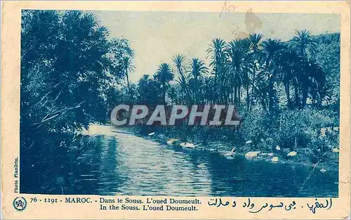 Ansichtskarte AK Maroc Dans les Souss L'oued Doumeult