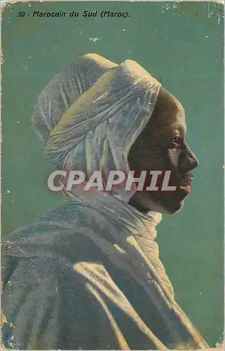 Cartes postales Marocains du Sud Maroc