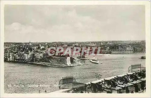 Cartes postales Malta Saluting Battery Valletta