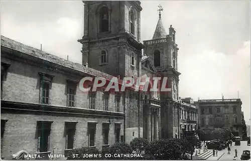 Cartes postales Malta St John Co Cathedral Valletta