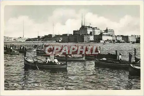 Cartes postales Malta Fort St Angelo