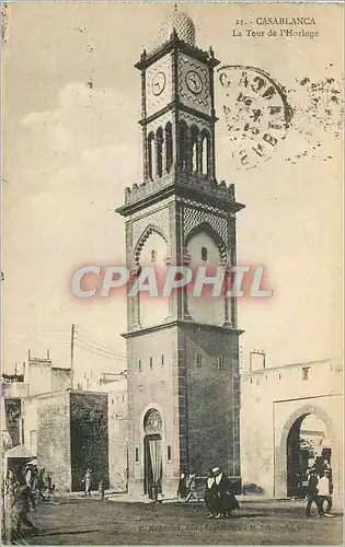 Cartes postales Casablanca La Tour de l'Horloge