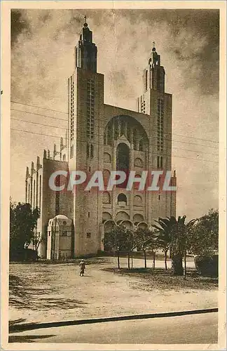 Ansichtskarte AK Casablanca Eglise du Sacre Coeur