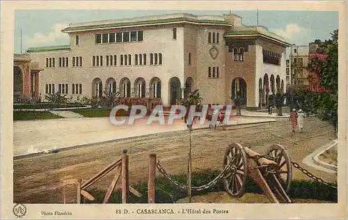 Ansichtskarte AK Casablanca L'Hotel des Postes