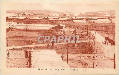 Cartes postales Fez Camp Aude d Aviation