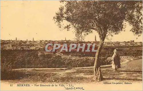Cartes postales Meknes Vue generale de la Ville