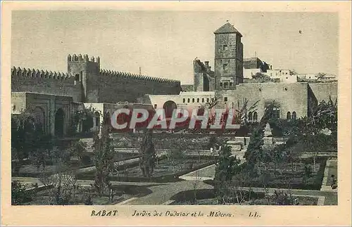 Cartes postales Rabat Jardin des Oudaias