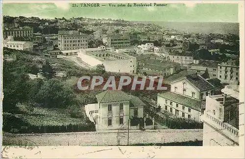 Ansichtskarte AK Tanger Vue prise du Boulevard Pasteur