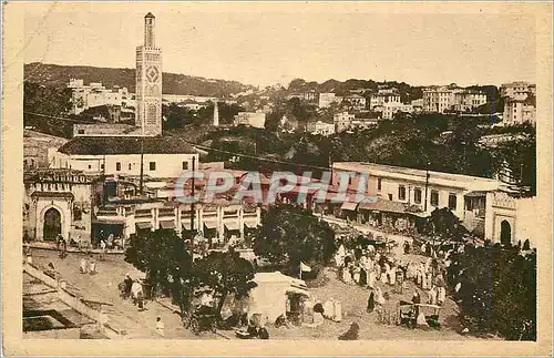 Cartes postales Tanger Le Grand Sokko la Mendoubia et le Marshan