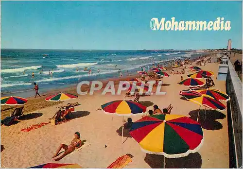Cartes postales moderne Mohammedia La plage