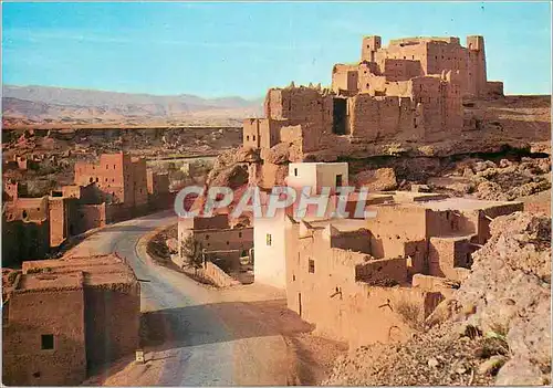 Moderne Karte Le Maroc Pittoresque El Kelaa des M Gouna La route des Kasbahs