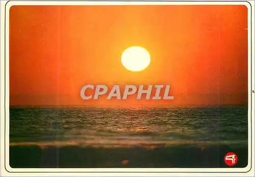 Cartes postales moderne Maroc typique Coucher de soleil