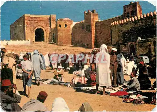 Cartes postales moderne Le Maroc en couleurs naturelles Souk el Ghezel aux Oudaias