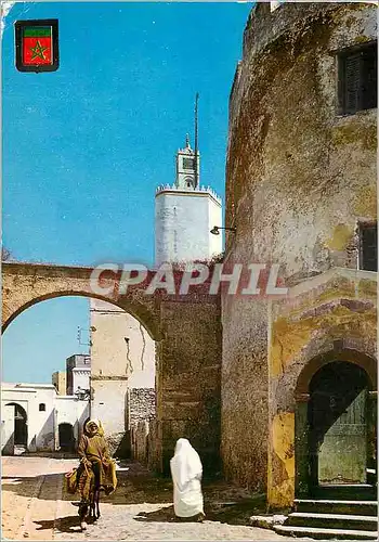 Cartes postales moderne El Jadida Rue typique