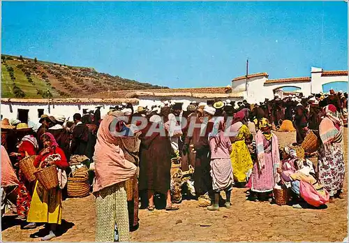 Moderne Karte Marruecos Tipicos Colorido Zoco rural