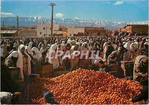 Cartes postales moderne Midelt Jbel Aiacchi et le Souk