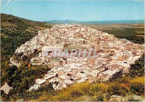 Moderne Karte Moulay Idriss Vue generale