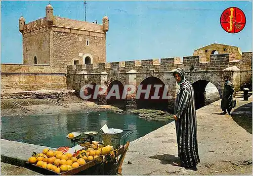 Moderne Karte Essaouira Le bastions