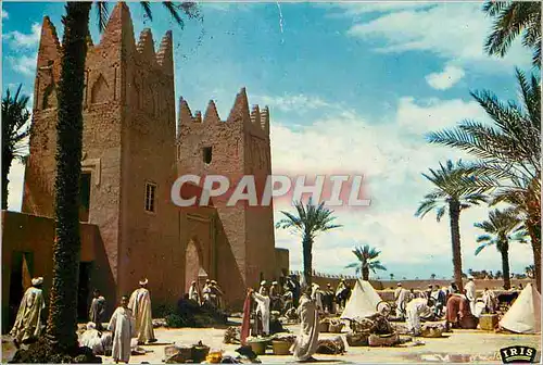 Moderne Karte Scenes et types du Maroc Souk de Tinjdat