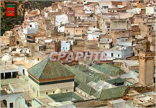 Moderne Karte Moulay Idriss Vue generale