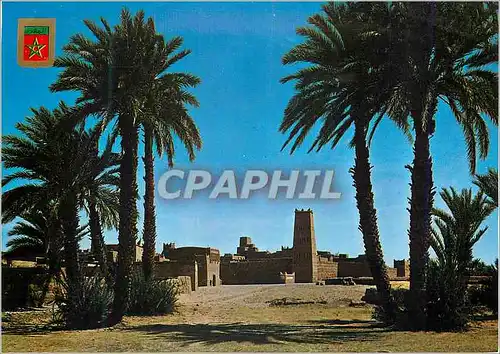 Cartes postales moderne Maroc typique Village du Desert