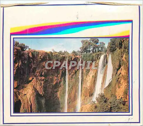 Moderne Karte Maroc Typique Cascade d Ouzoud