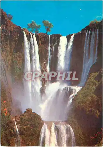 Moderne Karte Beni Mellal Cascade d Ouzoud