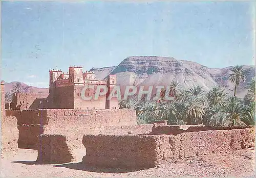 Moderne Karte Sud Maroc La Kasbah