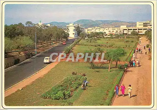 Moderne Karte Agadir Vue d un jardin