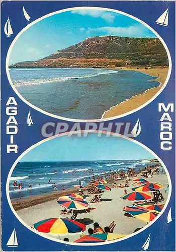 Cartes postales moderne Agadir La Plage