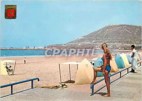Cartes postales moderne Agadir Plage