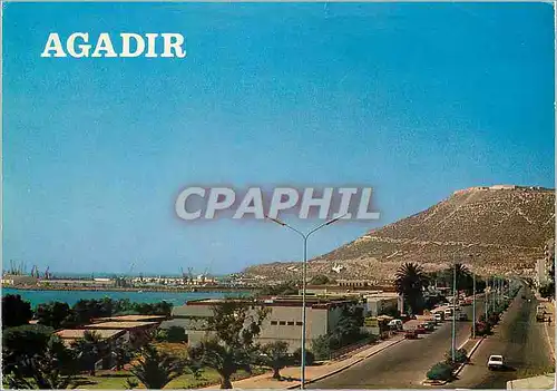 Moderne Karte Agadir Avenue Mohammed V